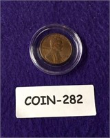 1957-D LINCOLN WHEAT PENNY SEE PHOTO