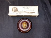 Collectible Trapwell Pipe and Ornamental Wooden