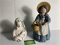 Ceramic Amish Figure