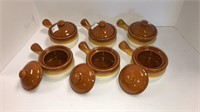 (6) Ceramic bean pots