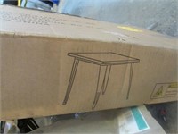 TABLE -- SILVER - IN BOX -- NOT INSPECTED