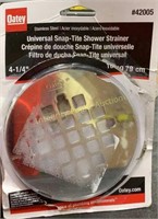 Oatey Universal Snap-Tite Shower Strainer