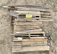 Pallet of Misc Hand Tools