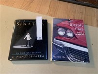 SINATRA  AND DETROIT CARS BOOKS
