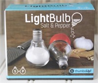 Thumbs Up! Light Bulb Salt & Pepper Shakers