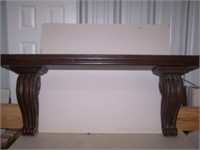 Decorative shelf or mantle approx 5 ft