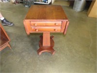 Empire 2 Drawer Drop Leaf End Table