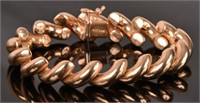Ladies 14K Gold San Marco Italian Bracelet