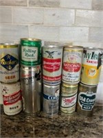 Vintage Beer Can Lot