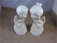 Kissing Ceramic Angels