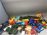 Plastic Boats, Trucks, Parts & More Toys