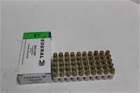 50 Rounds of 9 MM Luger Ammo***