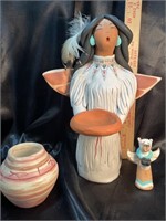 *Expensive* Artist Signed Pottery American Indian