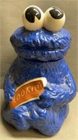 Vtg 1970s Sesame Street Cookie Monster Cookie Jar