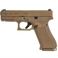 GLOCK 19X GEN5 9MM 4.02" COYOTE BROWN NS 17/19RD