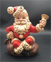 Vintage Music Santa Claus with Bell