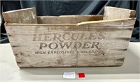 Vtg Hercules Powder Wood Crate