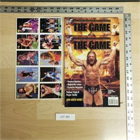WWF Magazines and Classic Trading Cards Sheet