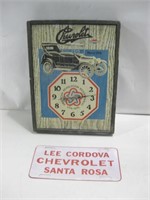 Chevrolet Clock & Novelty License Plate See Info