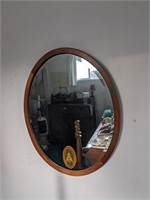 Oval mirror (Bedroom)