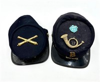 2 Union Civil War Kepis