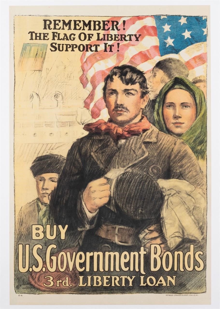 July Militaria, Vintage Posters, Political Memorabilia