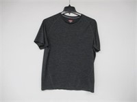 Karbon Men's LG Activewear T-shirt, Grey Large
