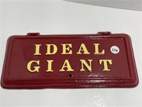 Ideal Giant #G090 Cast Iron Tractor Tool box lid,