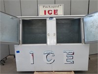 LEER COMMERCIAL 2 DOOR BAGGED ICE FREEZER