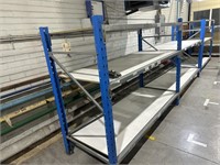 2 Bays Steel 2 & 3 Tier Adjustable Stock Shelving