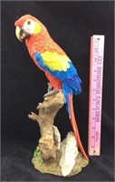 Colorful Parrot Statue