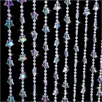 ANMINY Crystal Beaded Curtain 35 by 79