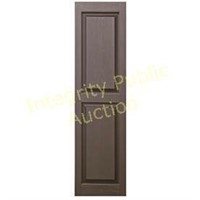 Exterior Raised Panel Shutters 2 Pack Chocolate