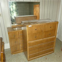 2 Piece Wooden Bedroom Set
