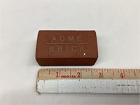 ACME Brick Sample/Paperweight Brick, 2 1/2”W,
