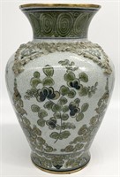 Maitland Smith Chinoiserie Floral Vase