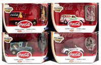 (4) 1:43 2002  Mattel Matchbox Coca-Cola Collectio