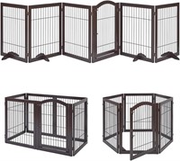 $200  unipaws 144 Extra Wide Dog Gate and Playpen