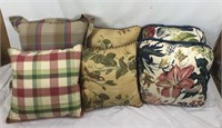 Assortment of Designer Pillows