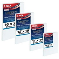 U.S. Art Supply Pro Canvas Pack  24 Panels