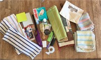 Kitchen Hand Towels/wash rags, pens, other items