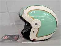 Small HCI DOT Fiberglass Motorcycle Helmet - NEW