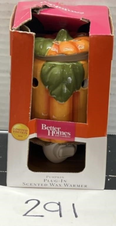 New pumpkin plug in scented wax warmer