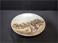 Royal Schwabap Western Scene Decorative Bowl