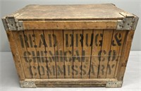 Read Drug & Chemical Co. Commissary Trunk