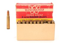 WINCHESTER 8mm MAUSER 8X57 VTG AMMUNITION