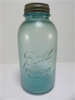 BALL 9" TALL GLASS JAR