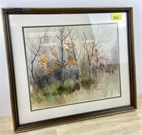 R. Sadler Signed Painting