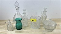 Mixed Lot of Glassware