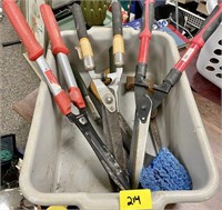 Tools Lot with Hedge Trimmers Etc